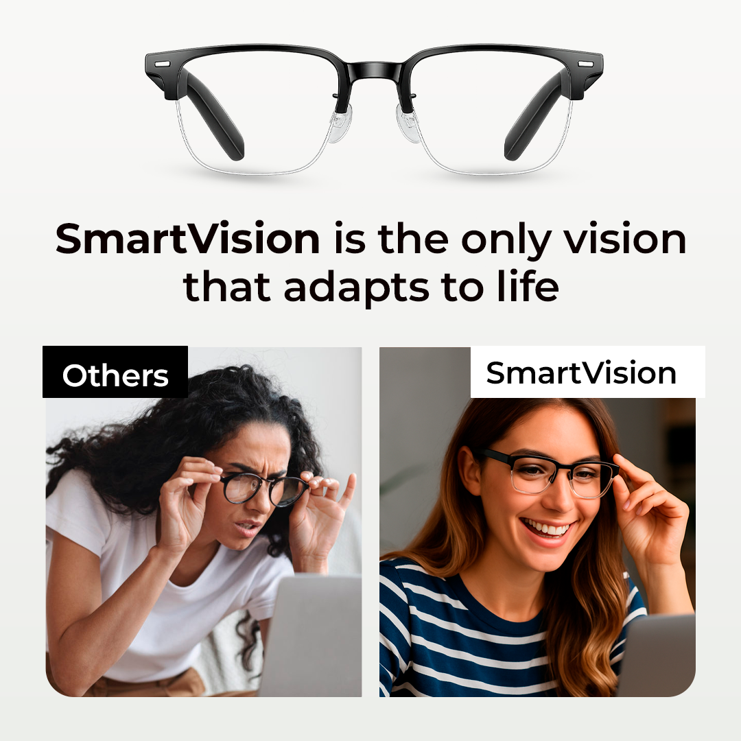 SmartVision AI-Powered Adaptive Glasses