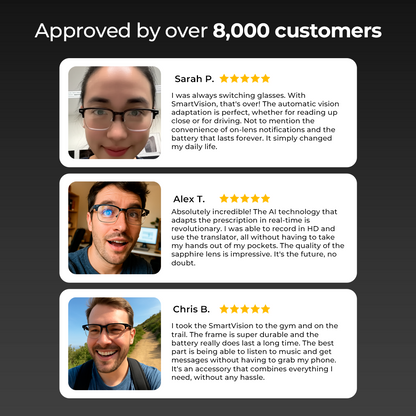 SmartVision AI-Powered Adaptive Glasses